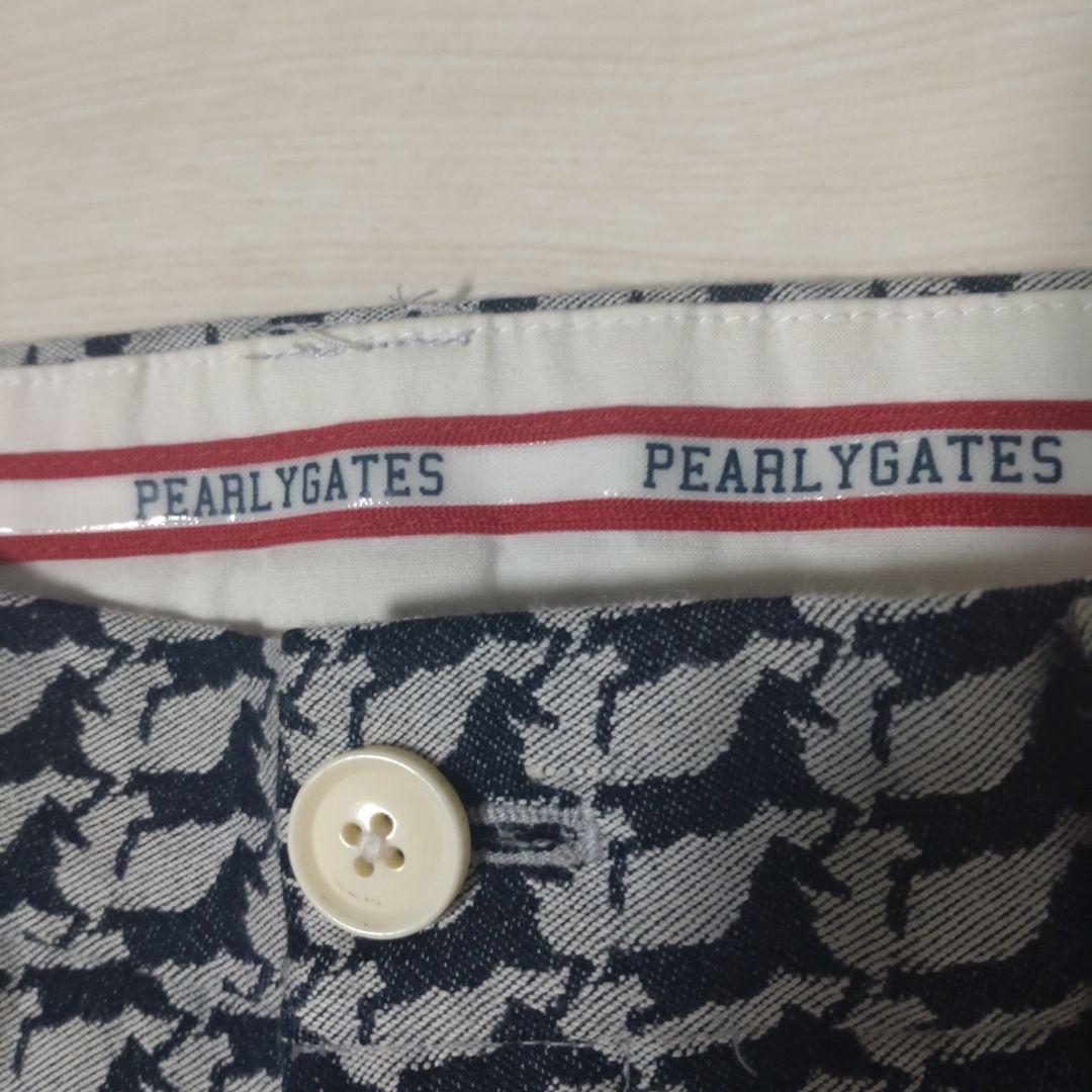 美品 パーリーゲイツ PEARLYGATES 馬 ゴルフウェア パンツ セール