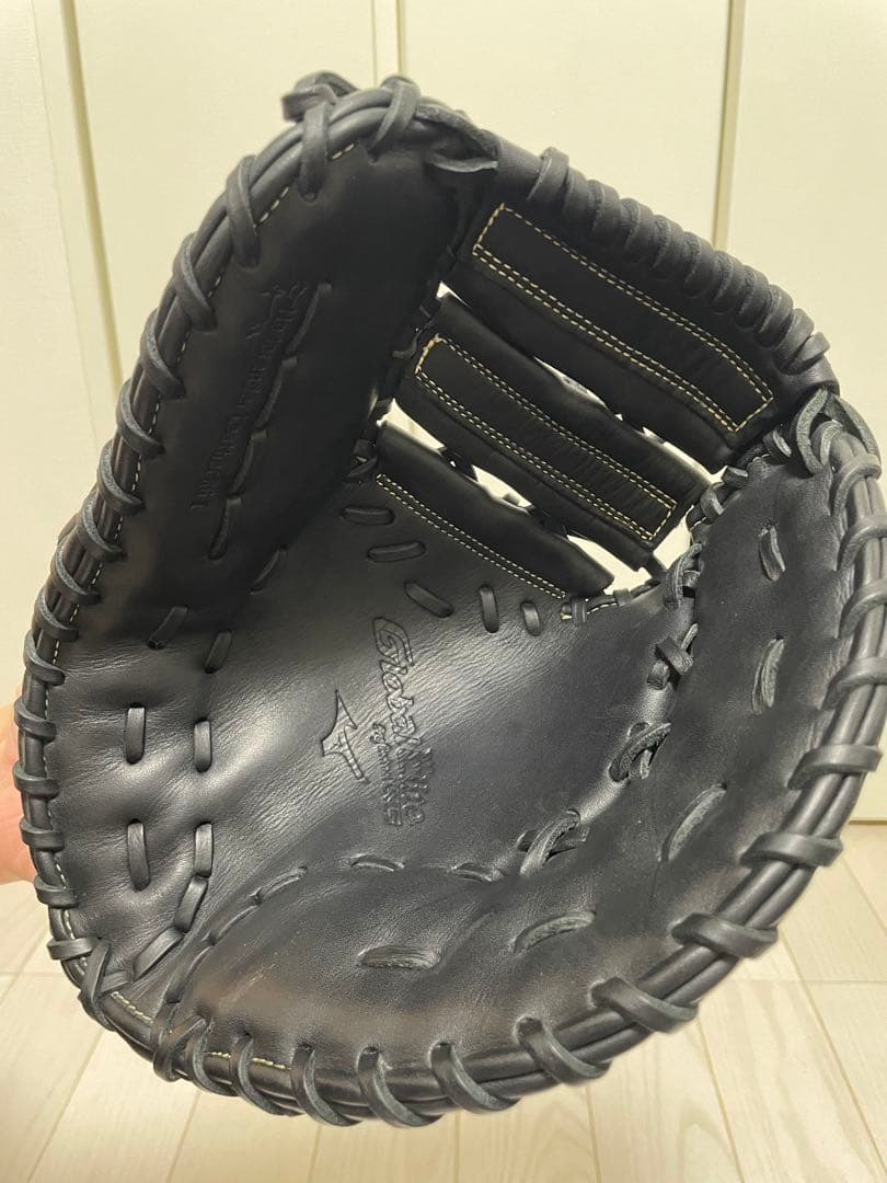 【美品】ミズノ Global Elite 軟式 ファーストミット 村上宗隆モデル