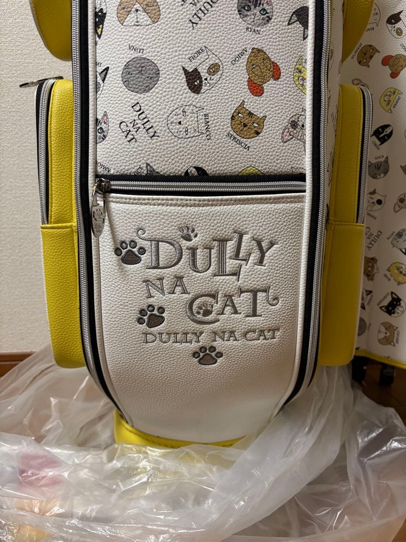 【新品】ダリーナキャット キャディバッグ DN-CB02 イエロー 可愛いい