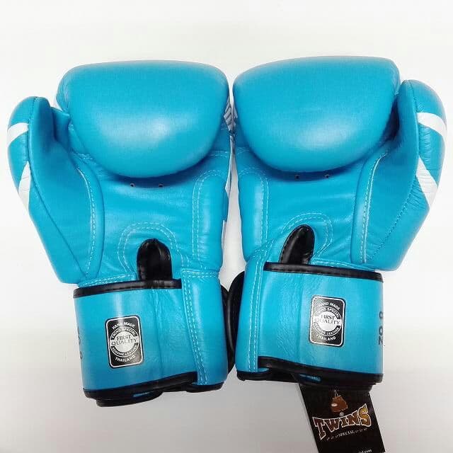新品 正規 TWINS 本格ボクシンググローブ 本革製 サイズ選択 T水色