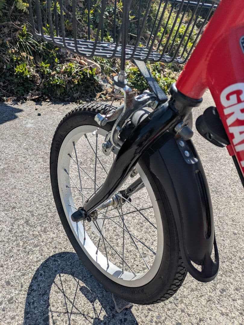 GRAPHIS KIDS 幼児用自転車 レッド 16インチ
