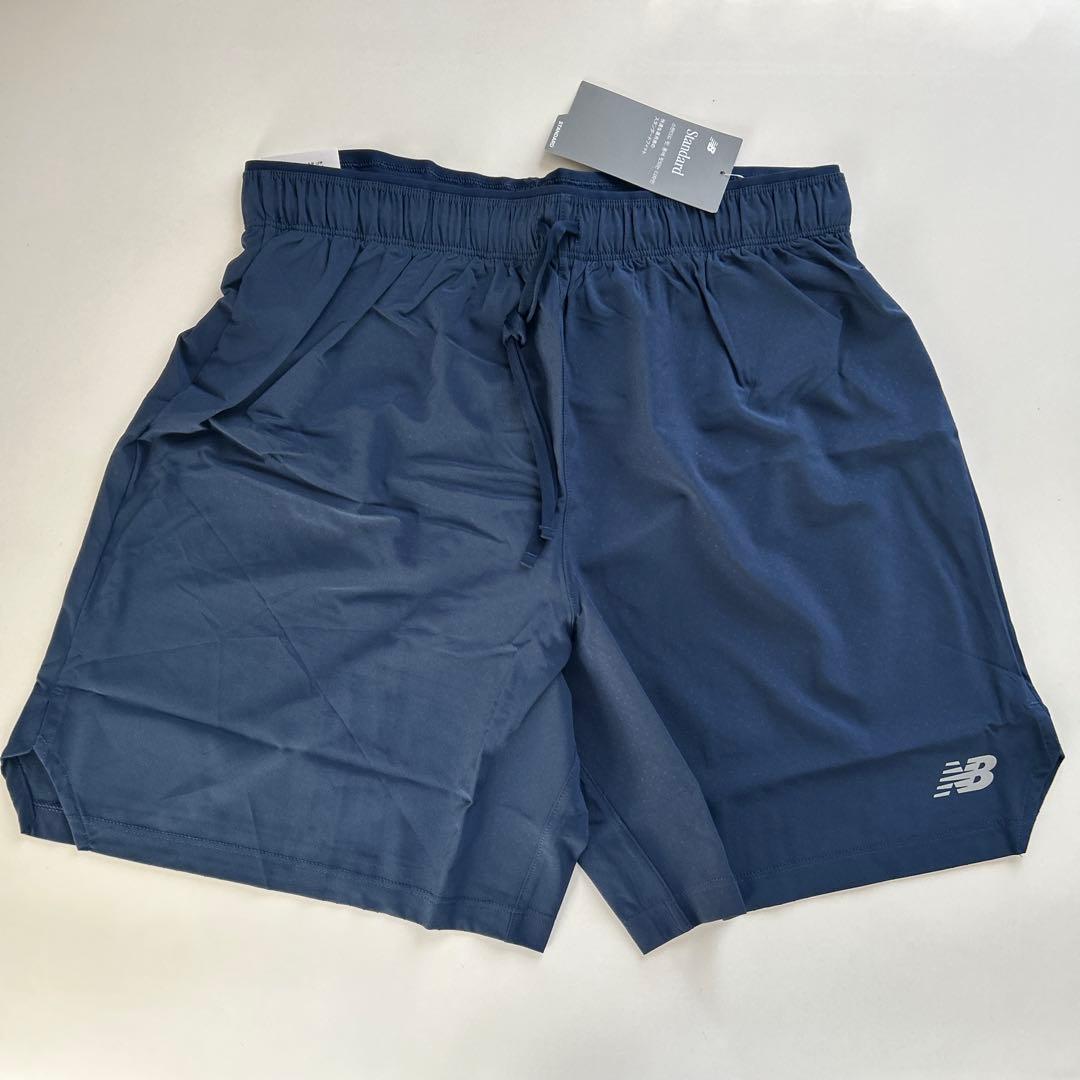 新品未使用　ニューバランス　メンズランニングショートパンツ　L インナー付き