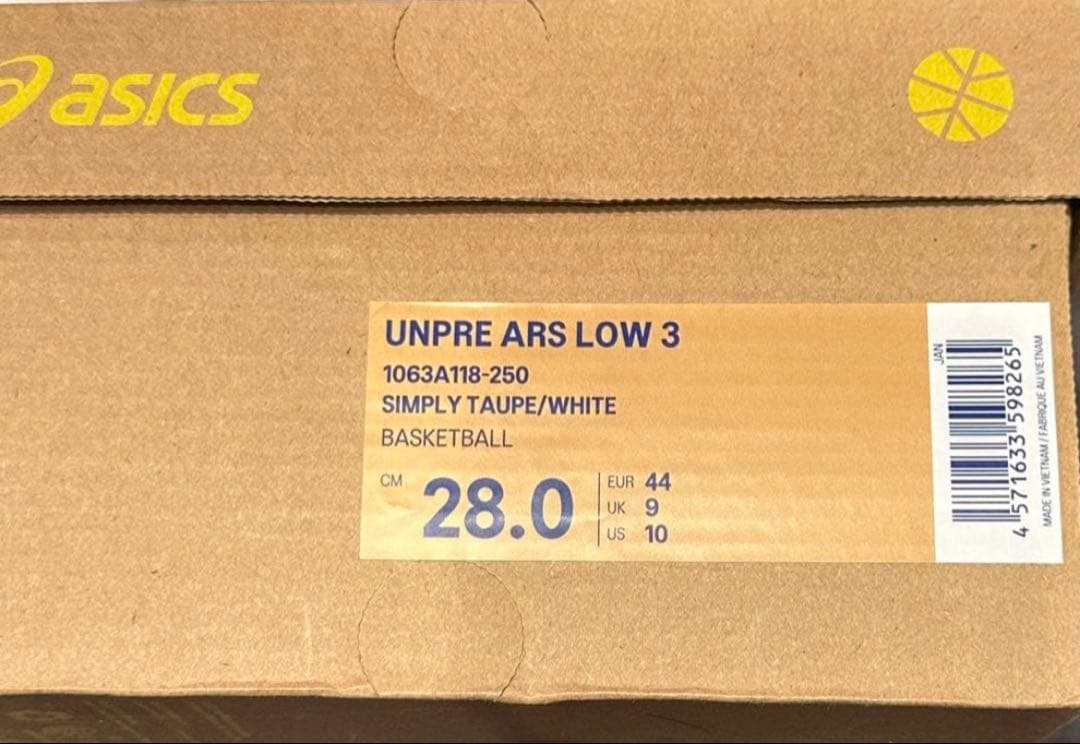シューズ(男性用) asics ballaholic unpre ars low 3