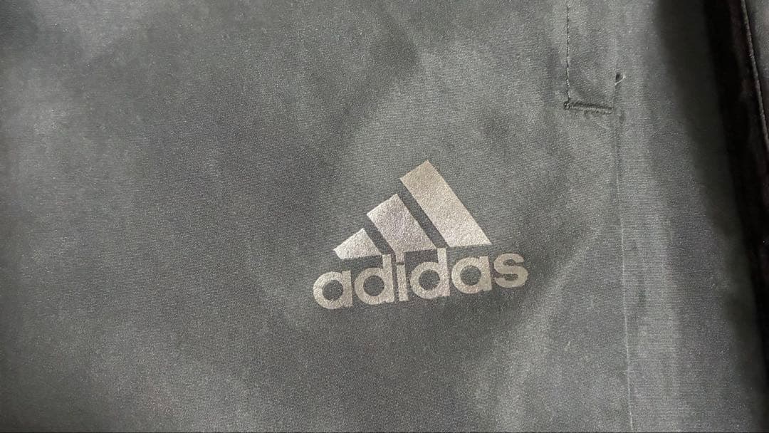 adidas ジャージ上下セット Lサイズ 赤黒