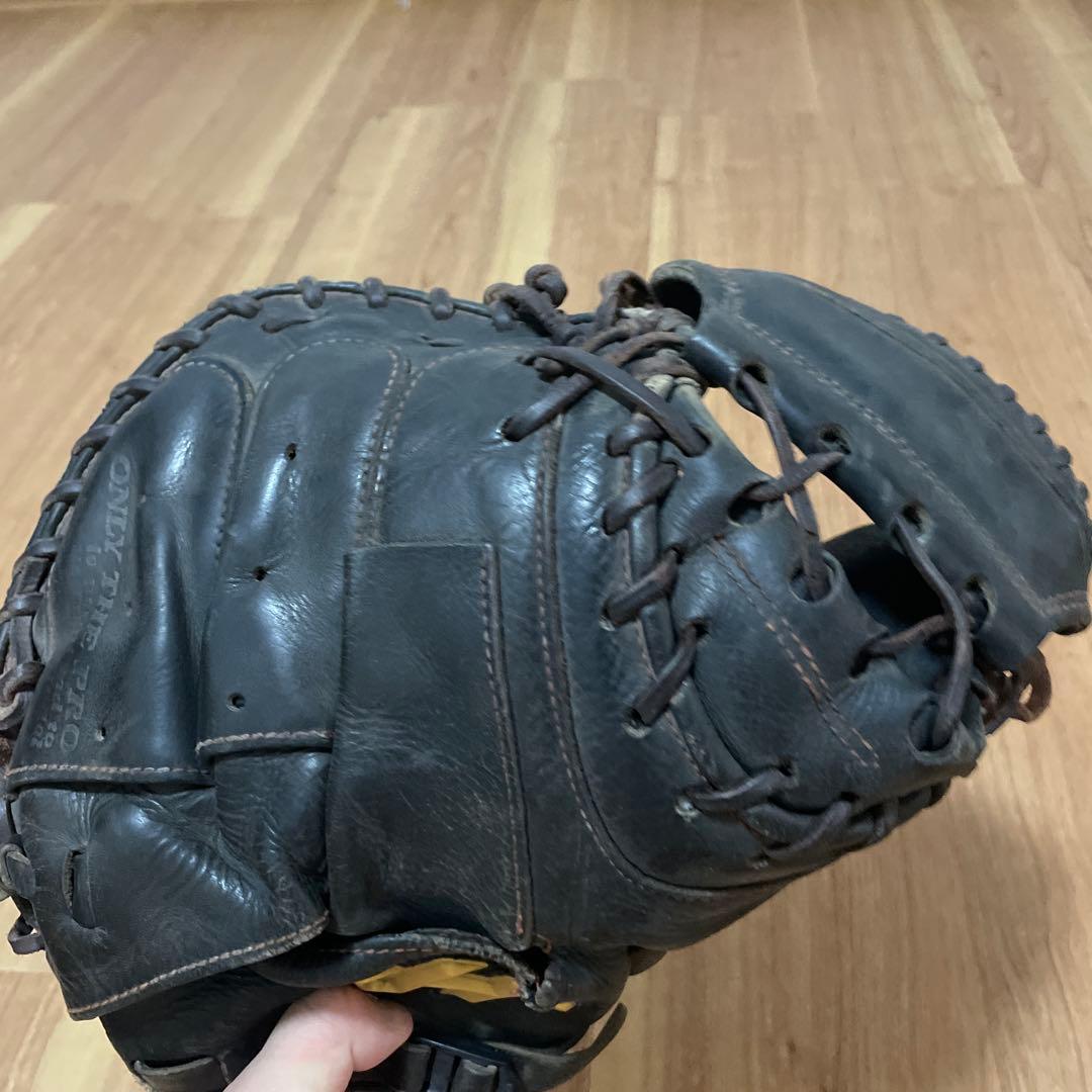 ハタケヤマ　硬式野球用キャッチャーミット　黒