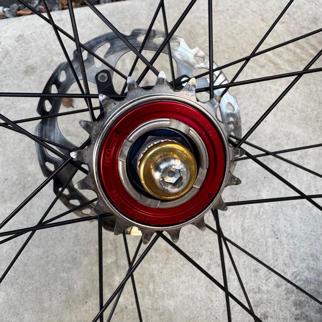 VELOCITY dually rim × PAUL disk word hub