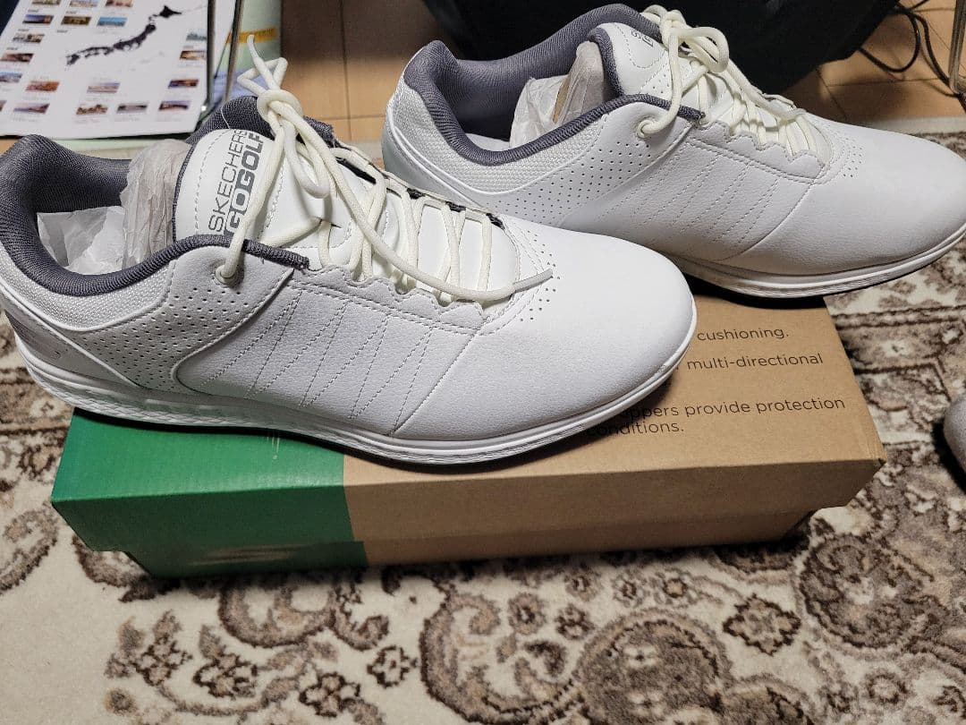 SKECHERS GO GOLF ゴルフシューズ ホワイト54545