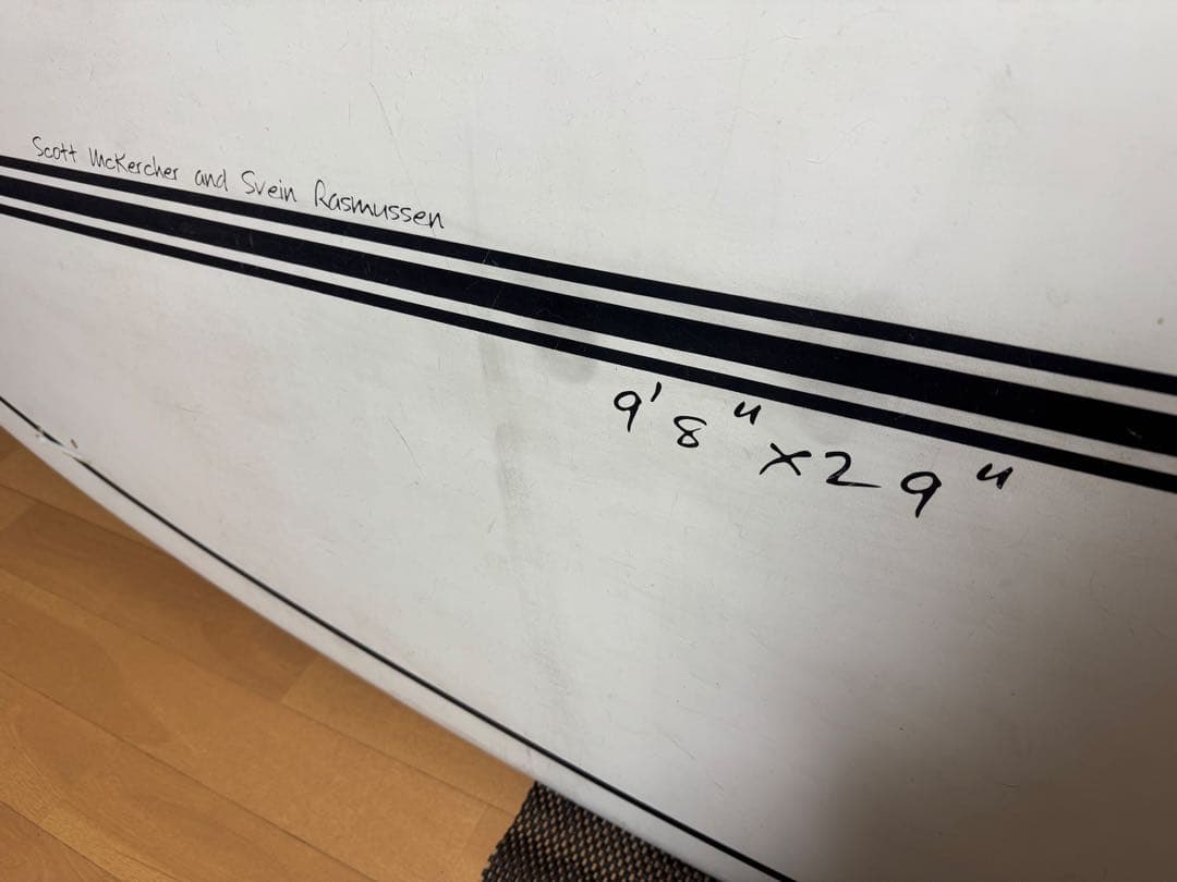 カモフラージュデザイン サーフボード 9'8\"パドル付き