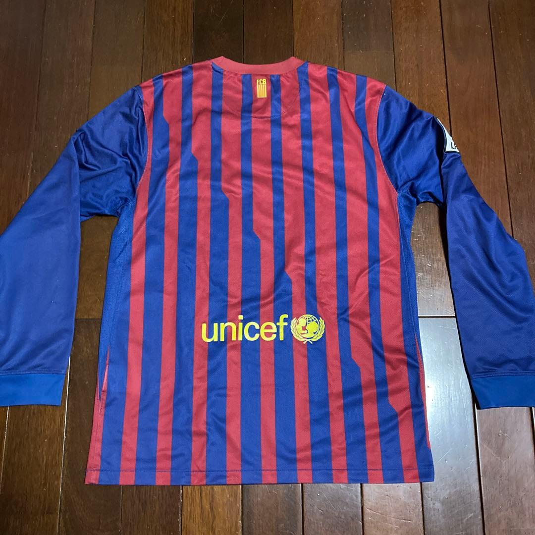 NIKE 11/12 バルセロナ ホーム 長袖 ユニフォーム