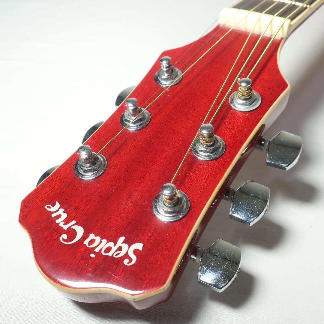 Sepia Crue EAW-180/WRS エレアコ ギター ケース付