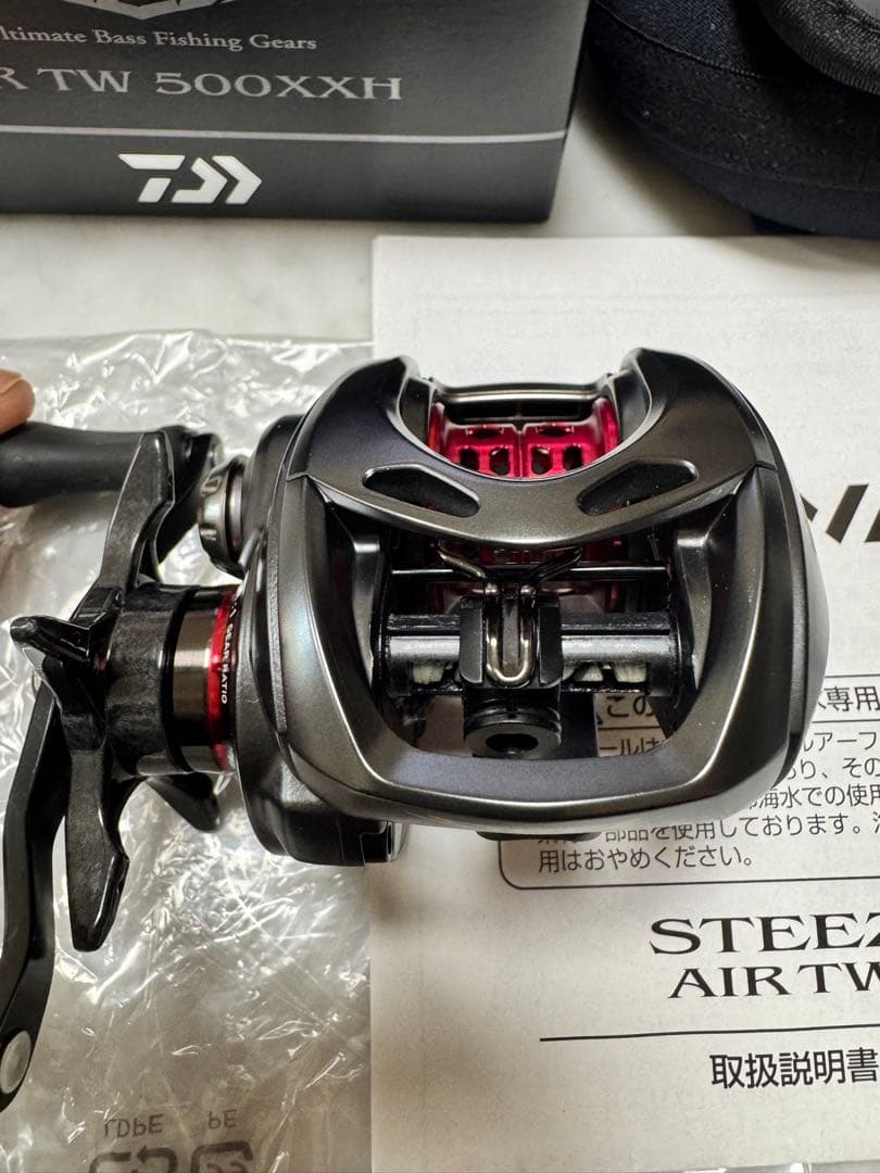 ダイワ　スティーズエヤー　Steez AIR TW 500XXH ベイトリール