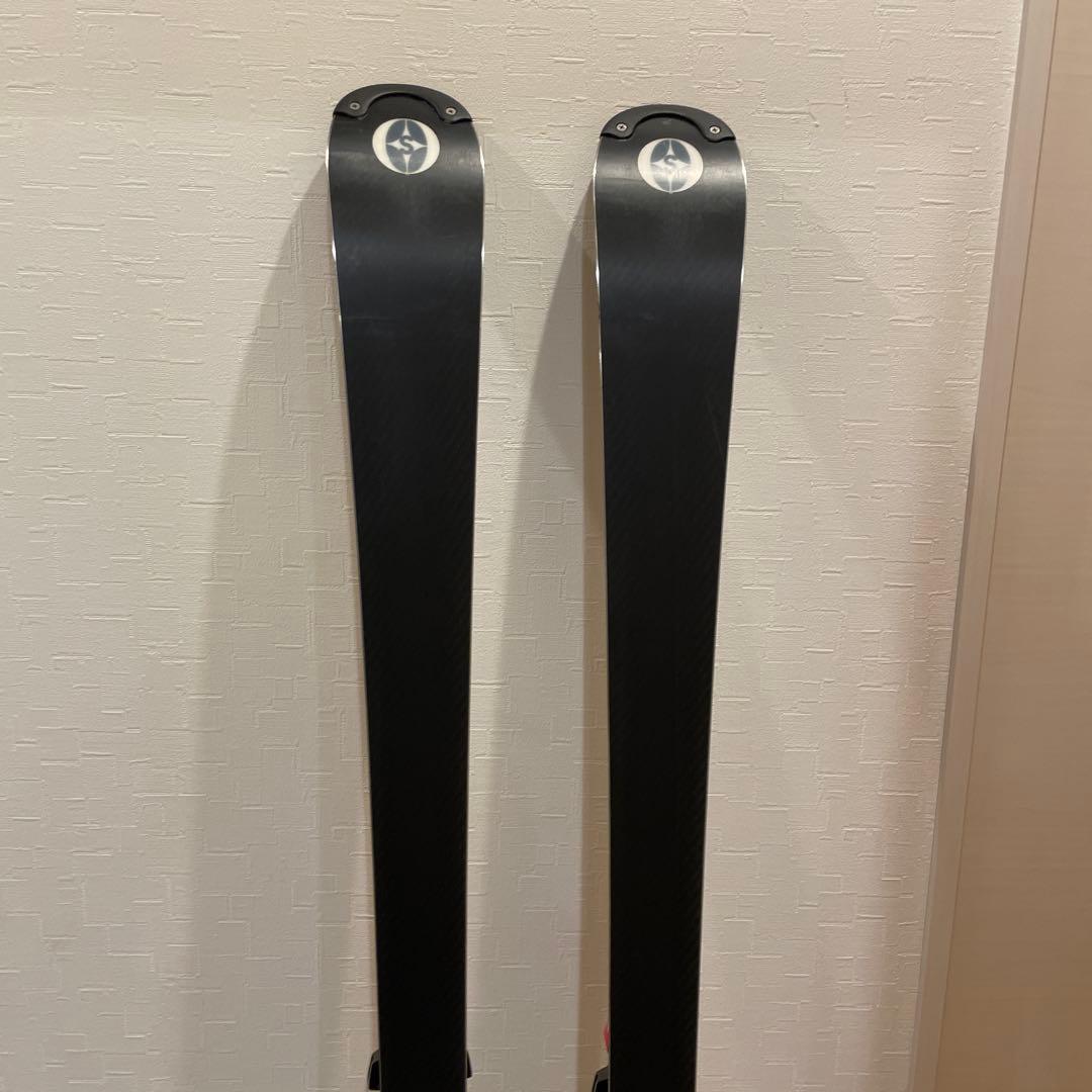 中古　オガサカ　TC-SG 165cm スキー板 プレートRC 600 FL