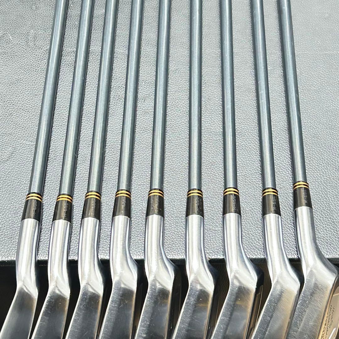 【希少】三浦技研 MT-001 アイアン 9本FORGED 純正カーボン 名器