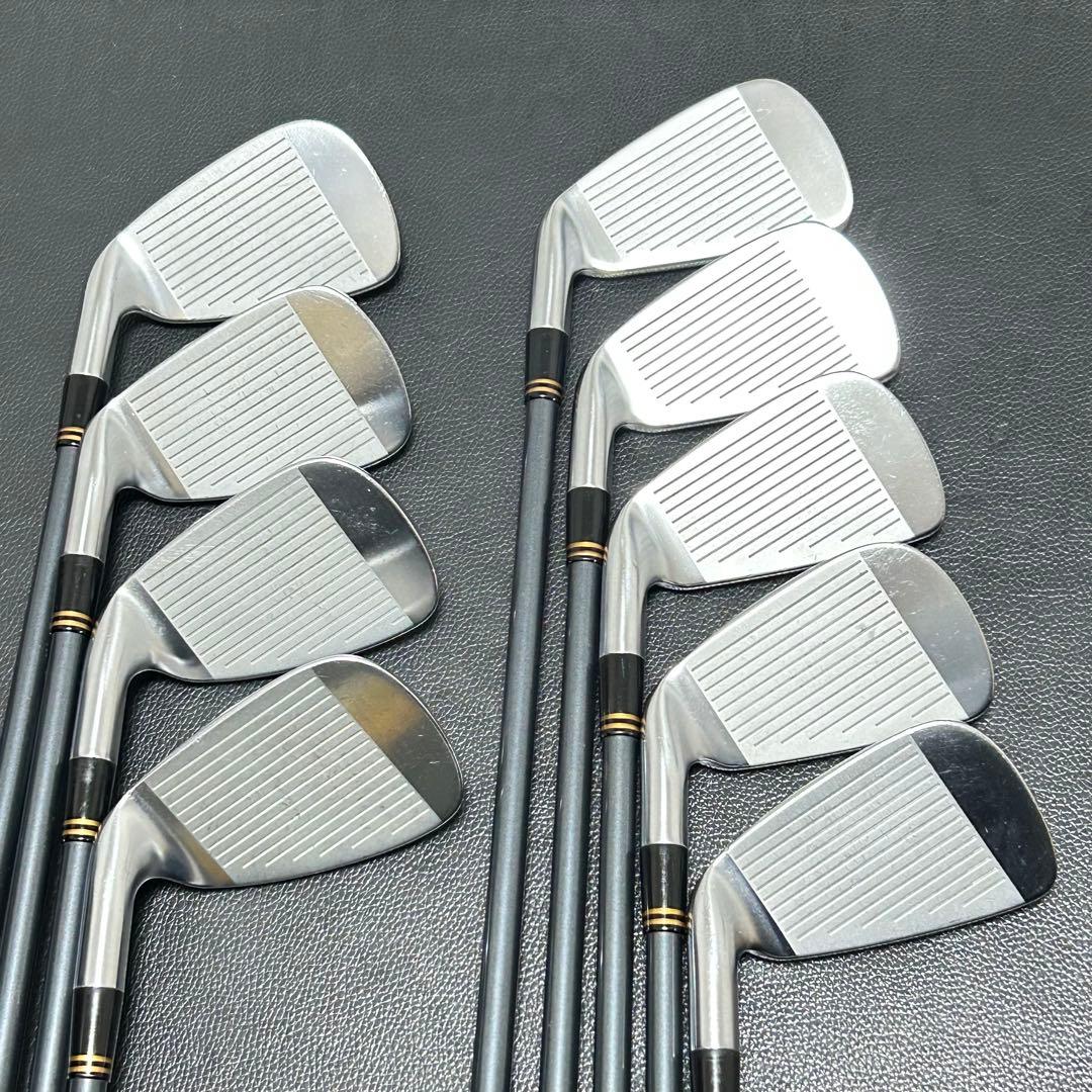 【希少】三浦技研 MT-001 アイアン 9本FORGED 純正カーボン 名器