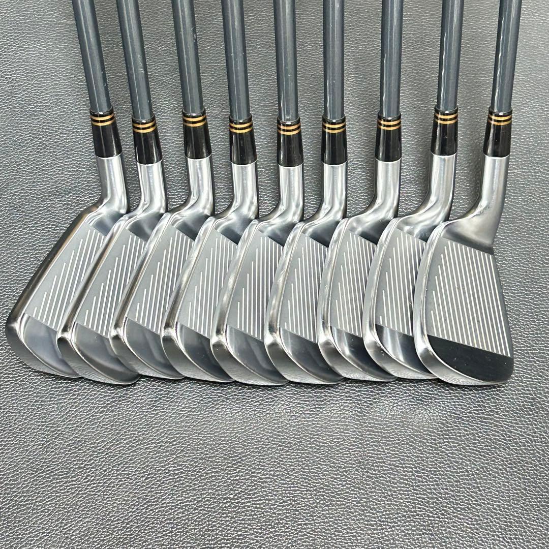 【希少】三浦技研 MT-001 アイアン 9本FORGED 純正カーボン 名器