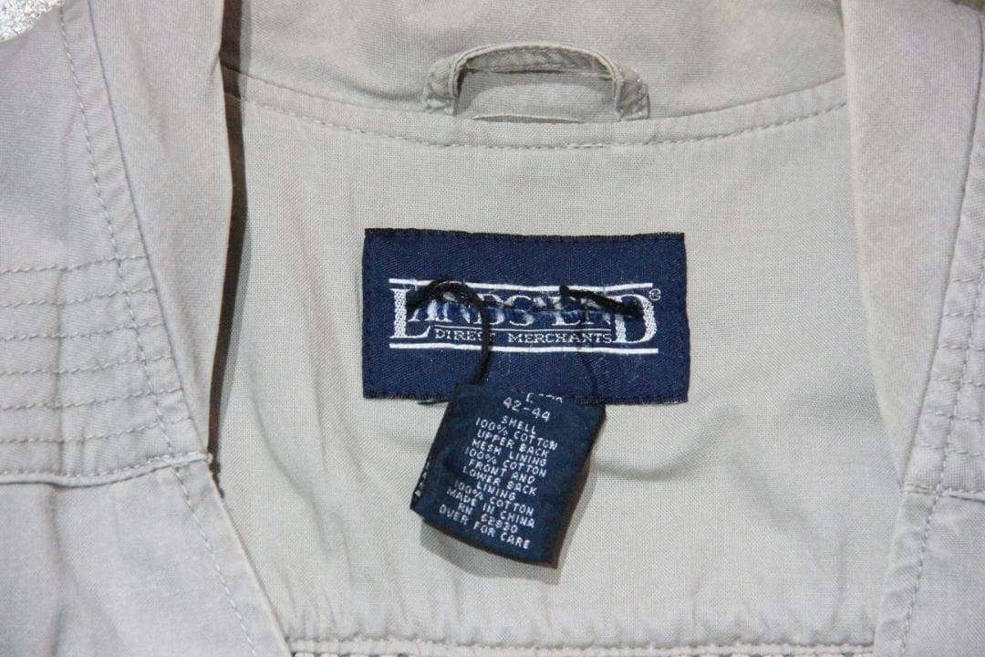 ウェア 90s LAND'S END fisherman vest