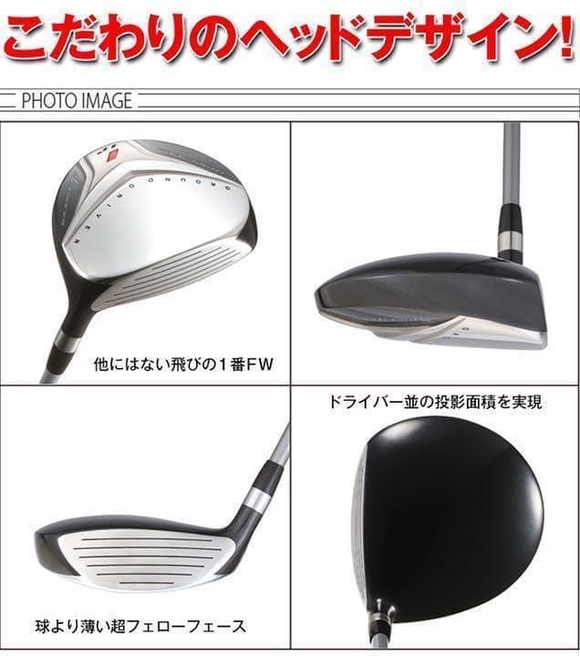 【ヘッド単品】珍しい1.2番も☆ 優しい超大型激飛び2オン兵器 フォーサイトFW