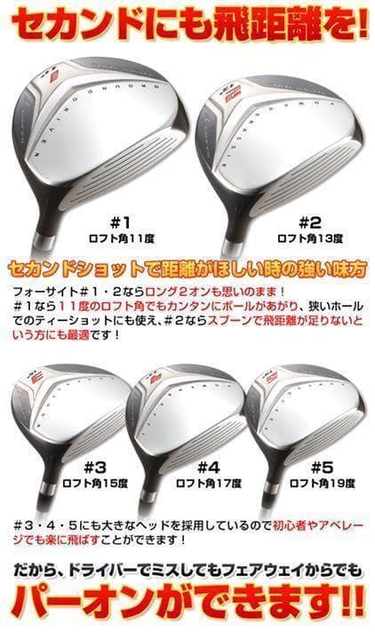 【ヘッド単品】珍しい1.2番も☆ 優しい超大型激飛び2オン兵器 フォーサイトFW