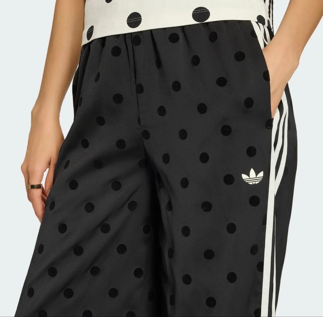 adidas ドット パンツ Mサイズ 黒