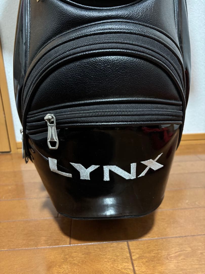 SILVER CAT LYNX ブラック キャディバッグ