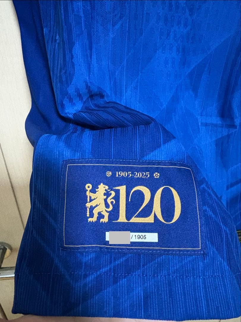 世界1905枚限定 チェルシー 120周年限定ユニフォーム 正規品