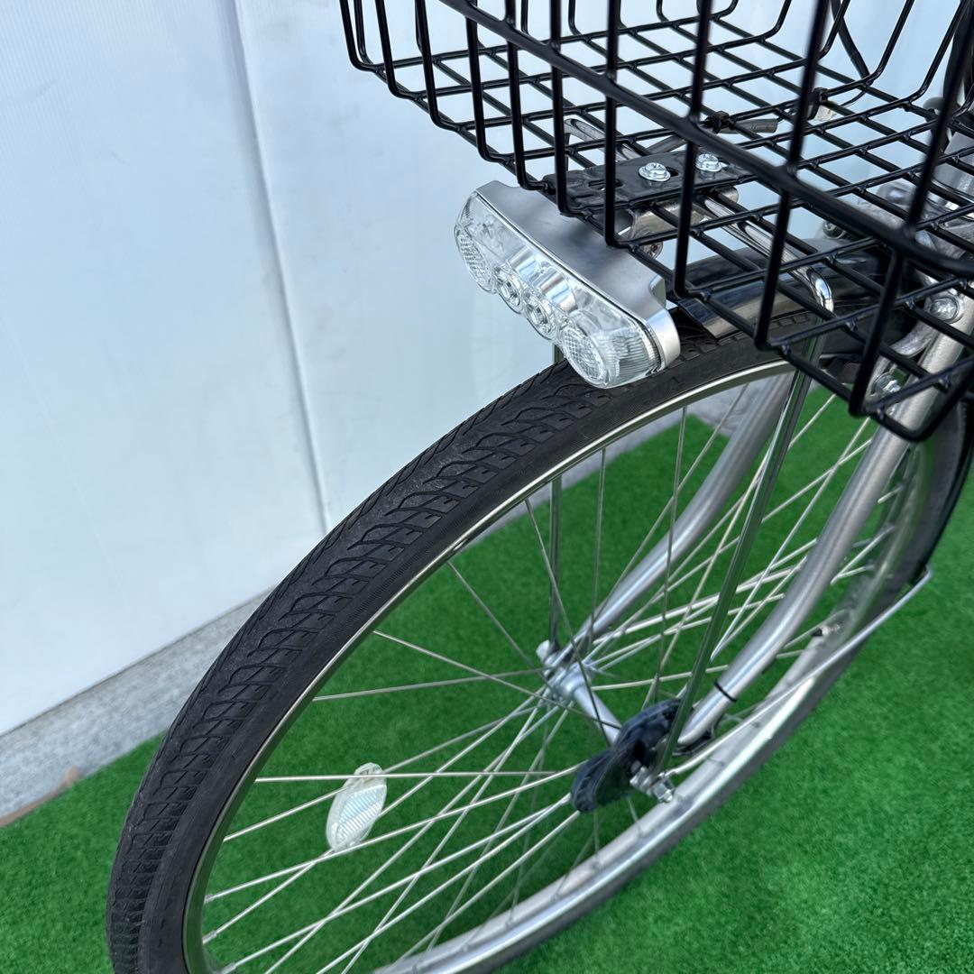 ブリヂストン電動アシスト自転車26インチ 8.9Ah グレー