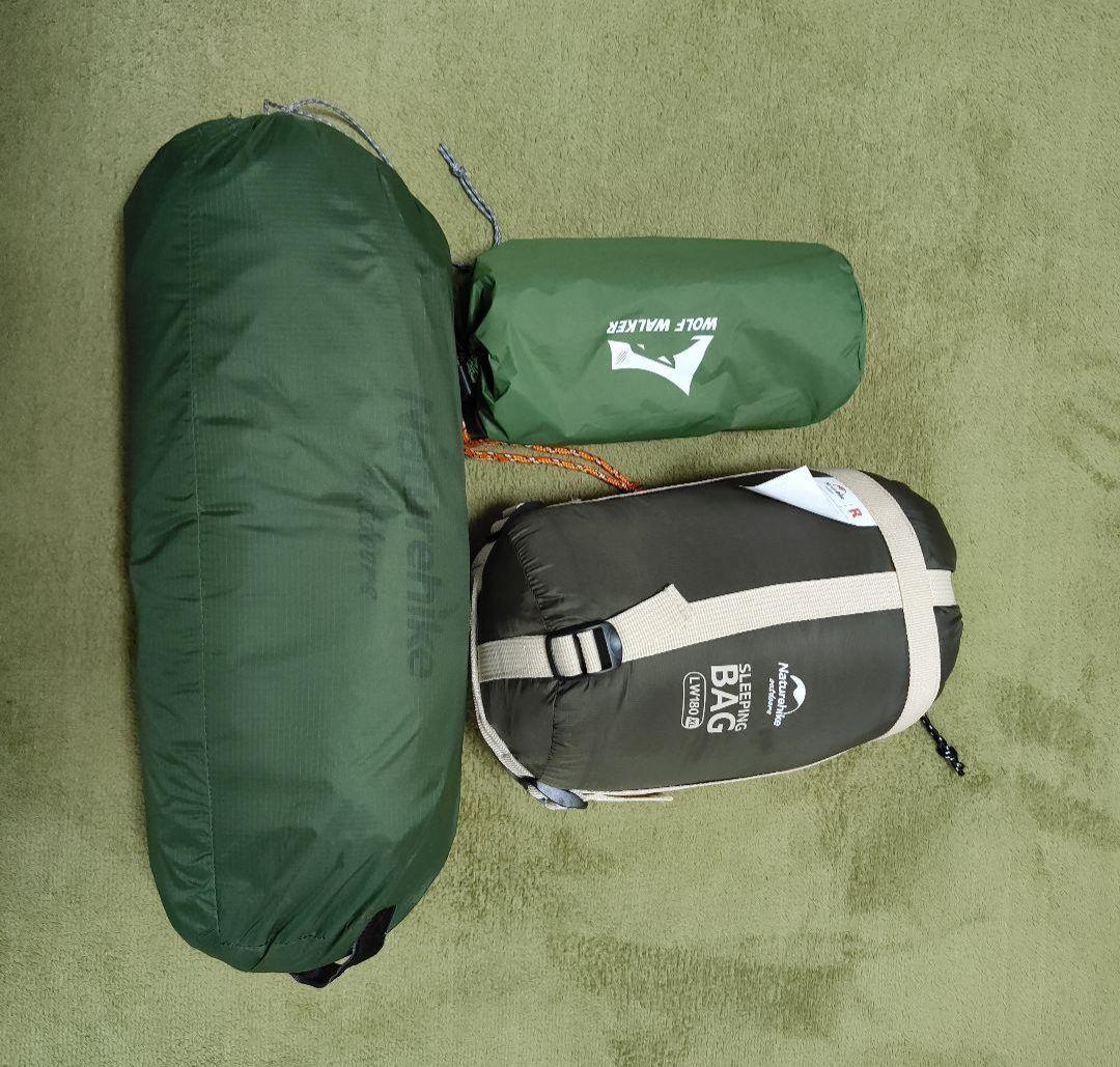 naturehike cloud up 2 X グリーン　おまけ付き