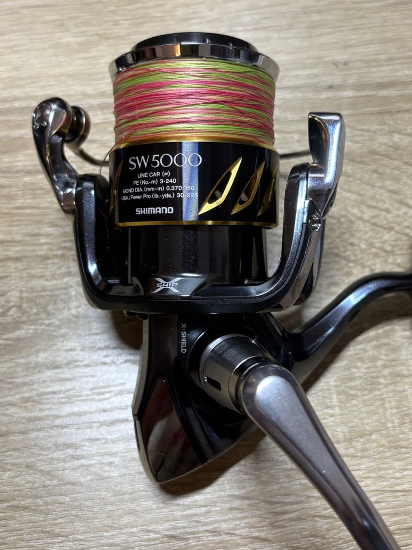 SHIMANO SW5000HG リール ケース付き