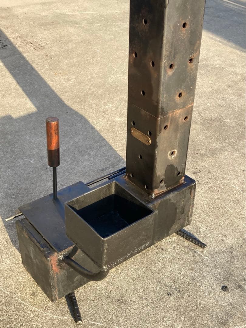 廃油ストーブ ロケットストーブ 自然吸気