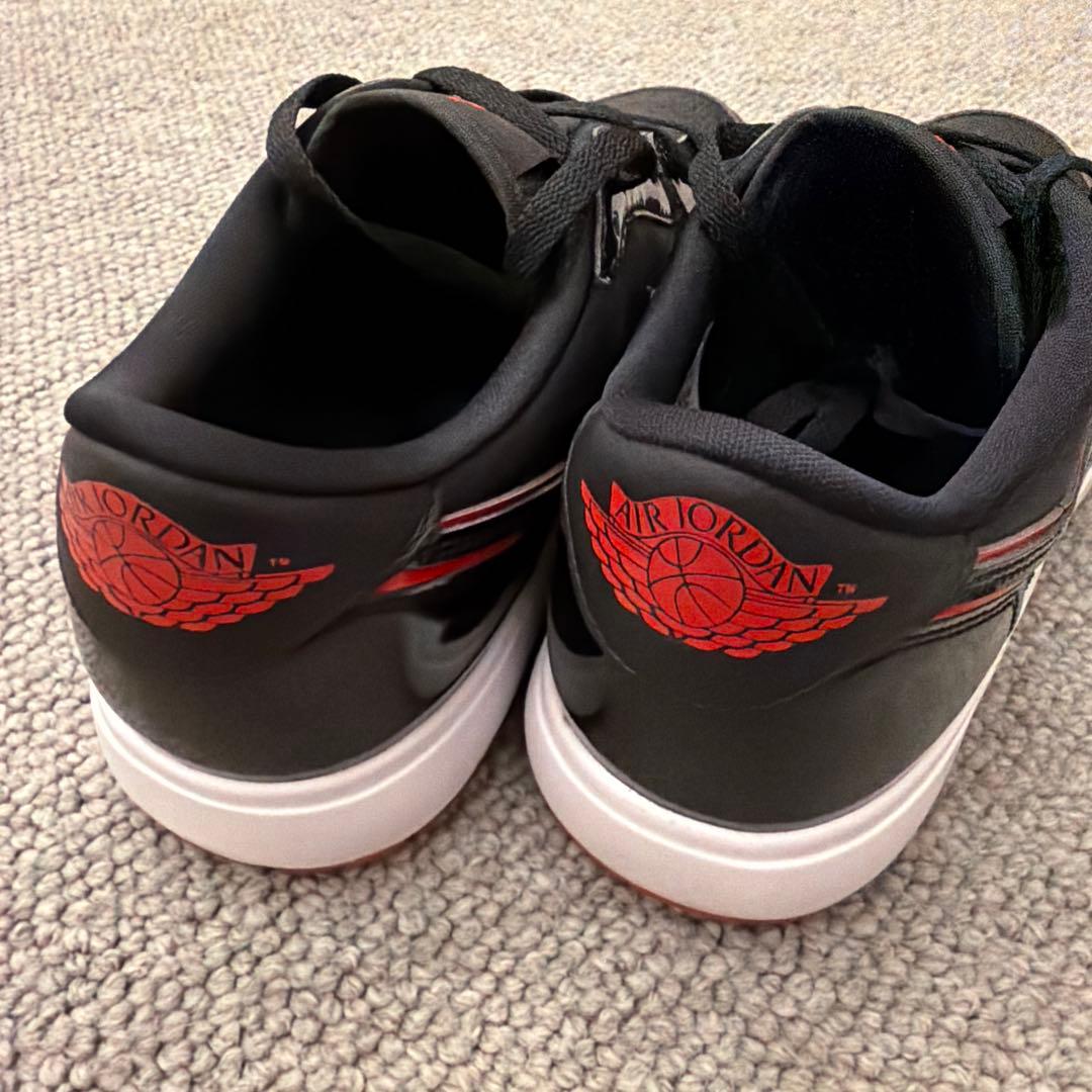 1回着用 NIKE エア ジョーダン 1 LOW G スパイク 27.5