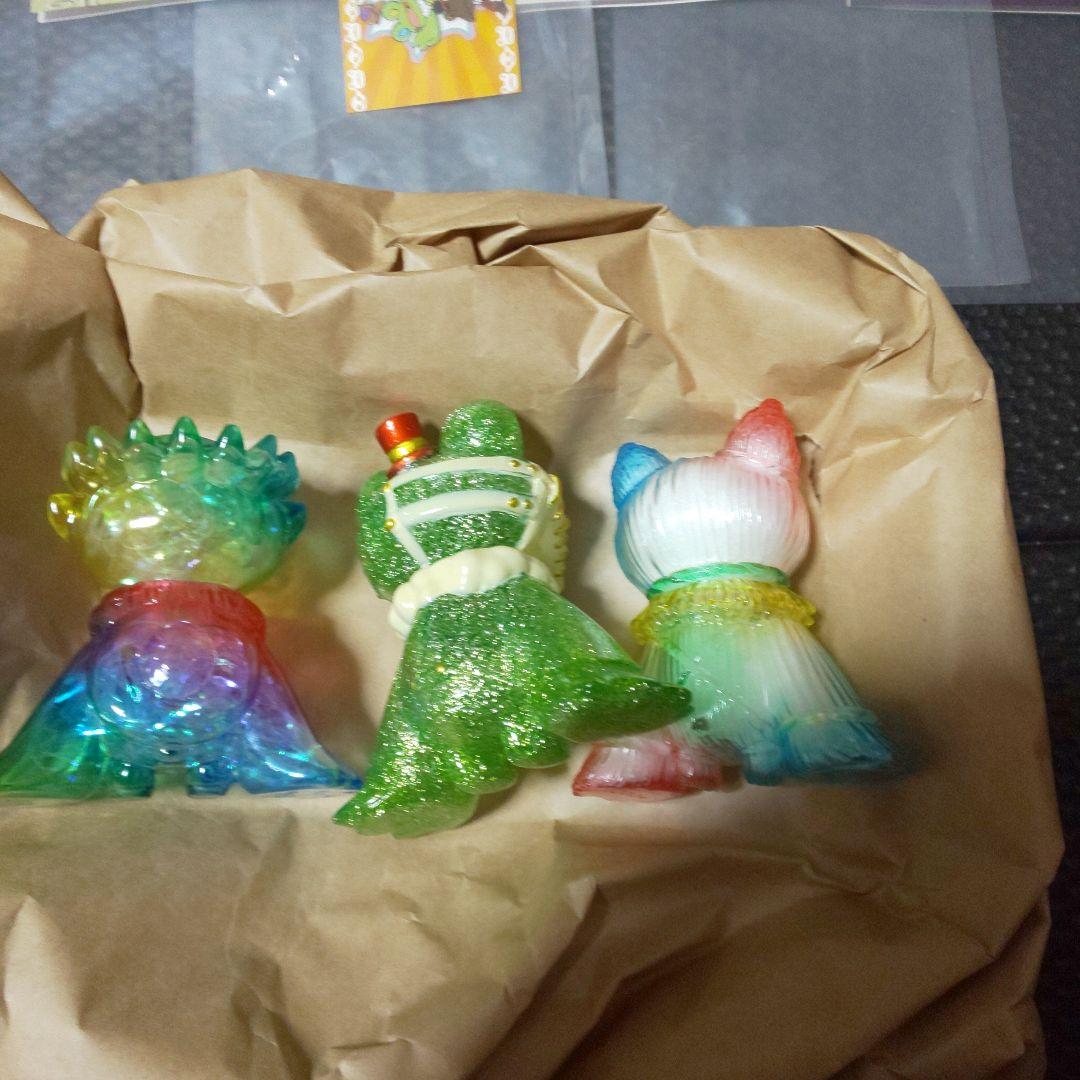 Elfrog工房ソフビ、３体セット
