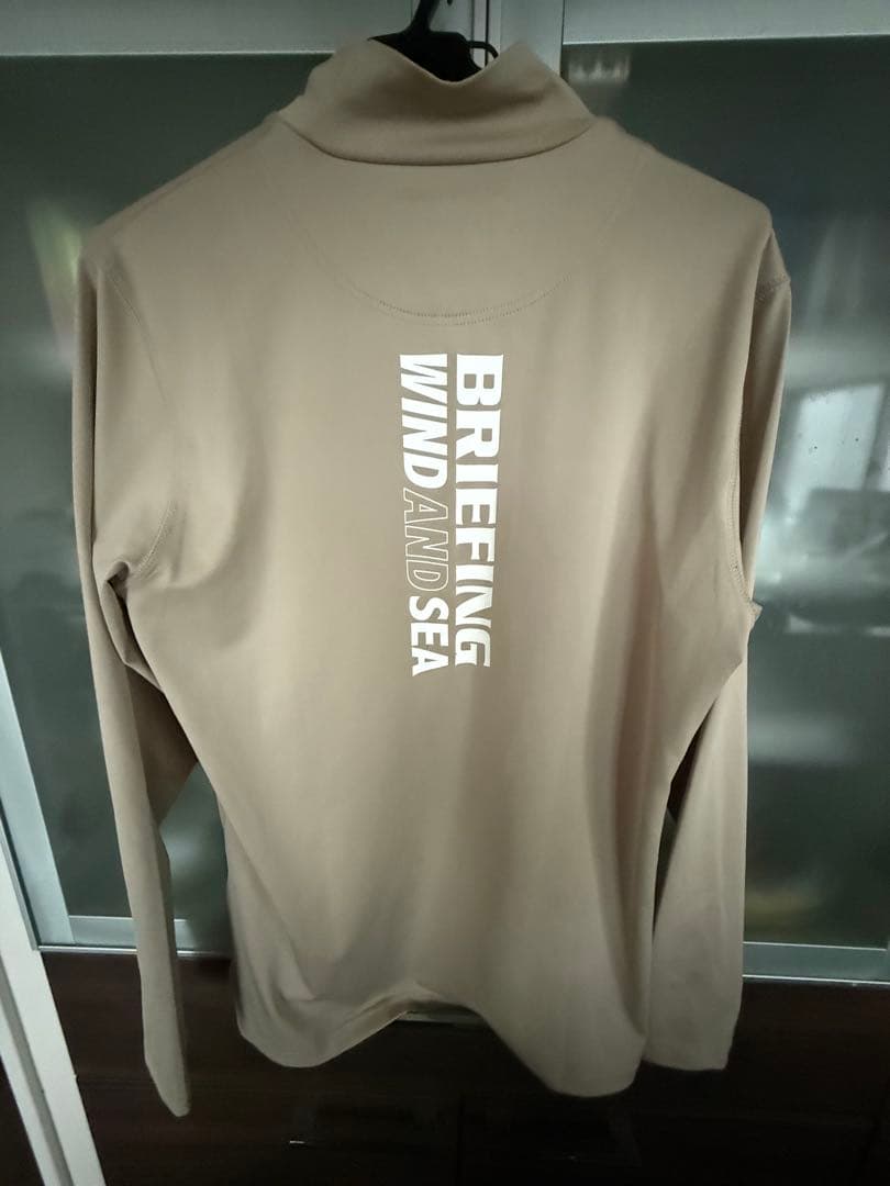 新品】ブリーフィング／ハイネック／モックネック／長袖／M