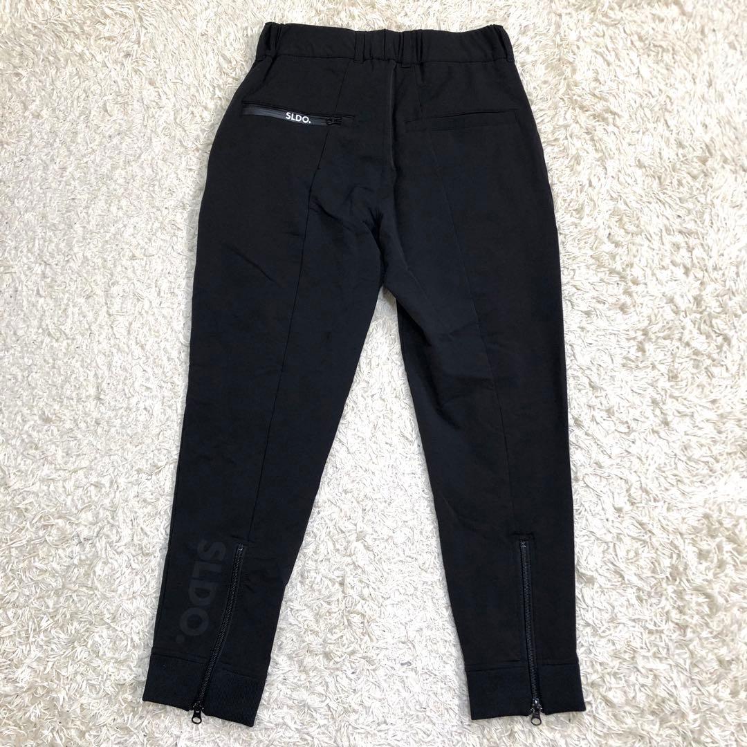 【極美品】 エスルド ゴルフウェア セットアップ ナイロン ブラック Lサイズ