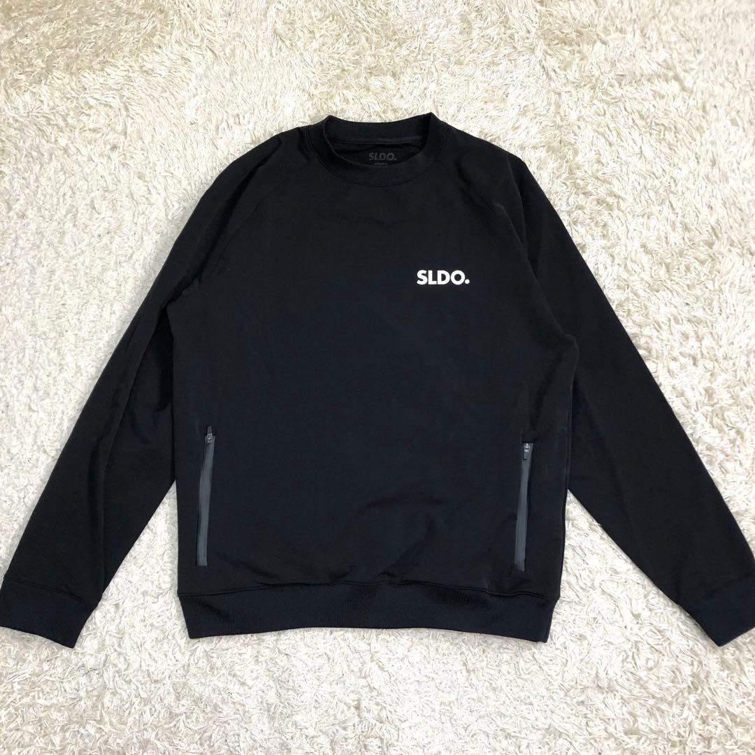【極美品】 エスルド ゴルフウェア セットアップ ナイロン ブラック Lサイズ