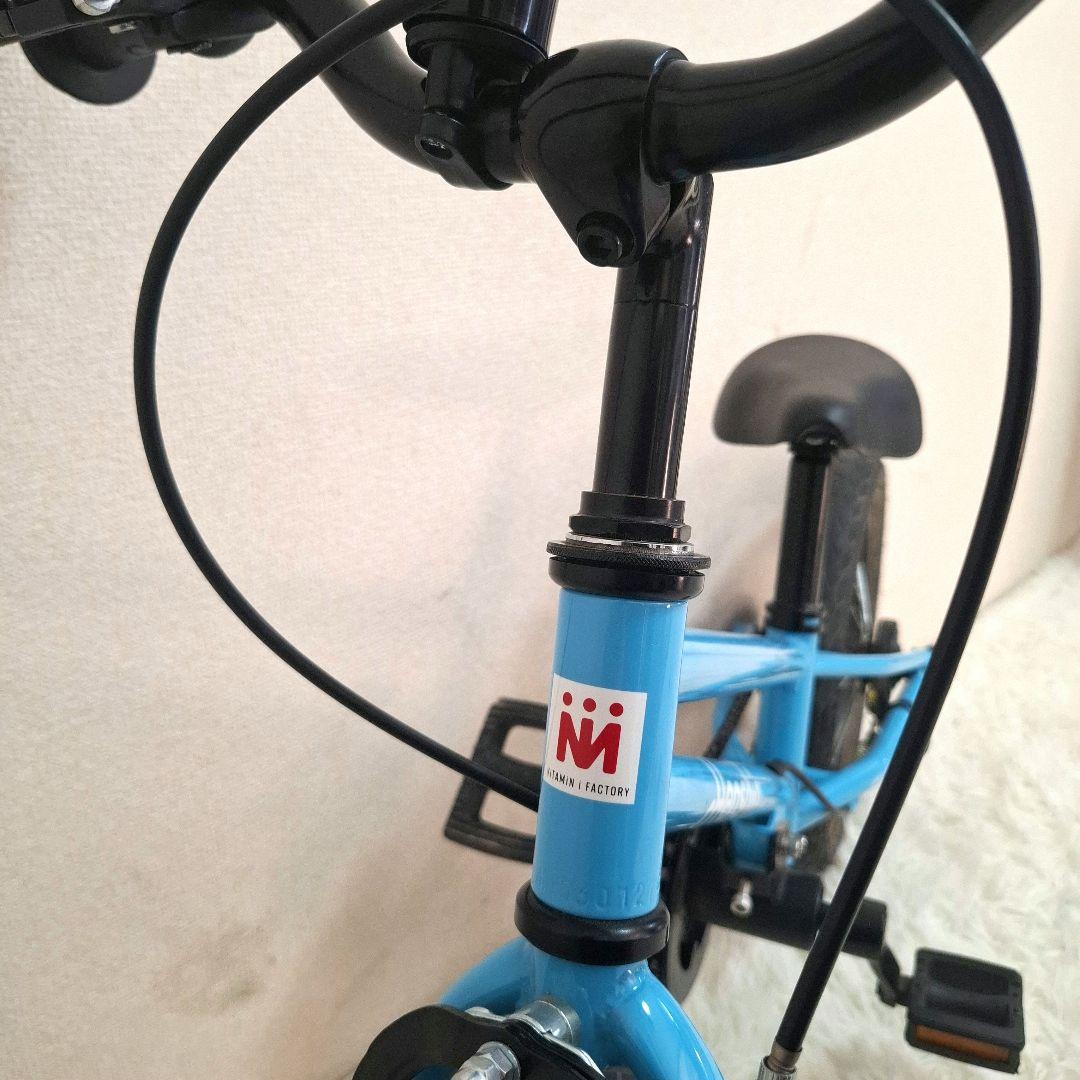 【美品】へんしんバイクC14 スカイブルー