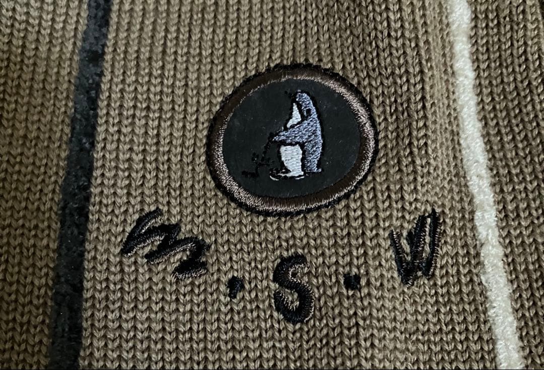 新品タグ付き80年代　日本製　Munsingwear チェック柄ベストM