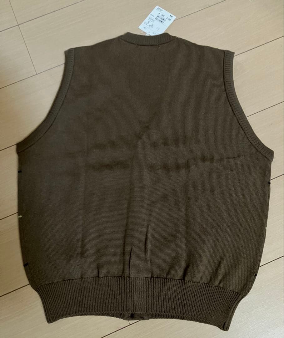 新品タグ付き80年代　日本製　Munsingwear チェック柄ベストM