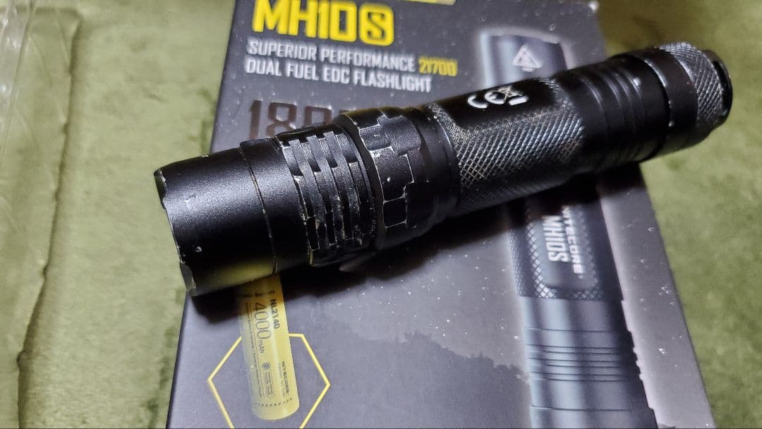 NITECORE MH10S ナイトコア フラッシュライト LED 中古