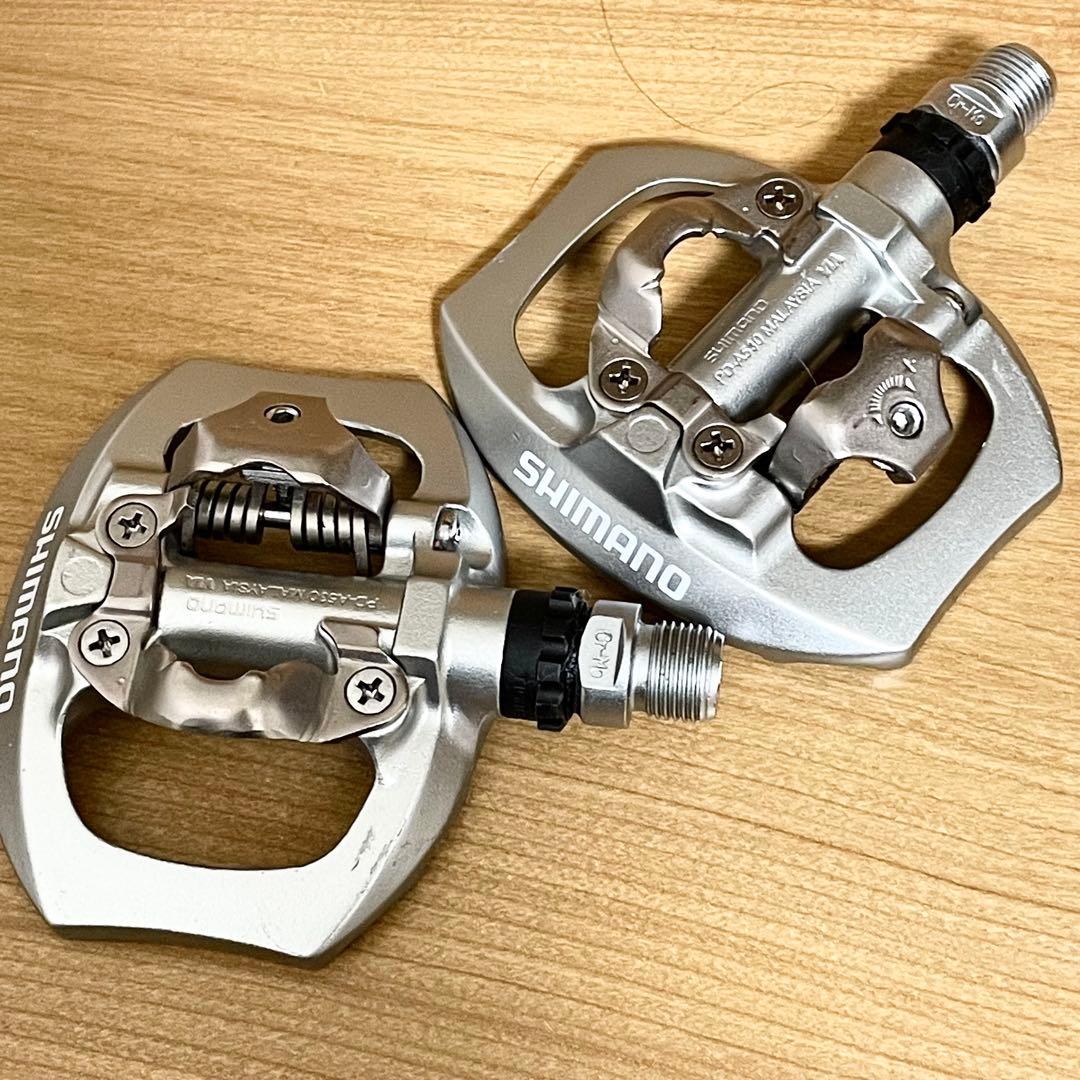 美品 SHIMANO シマノR088 ビンディングシューズ クリート&ペダル