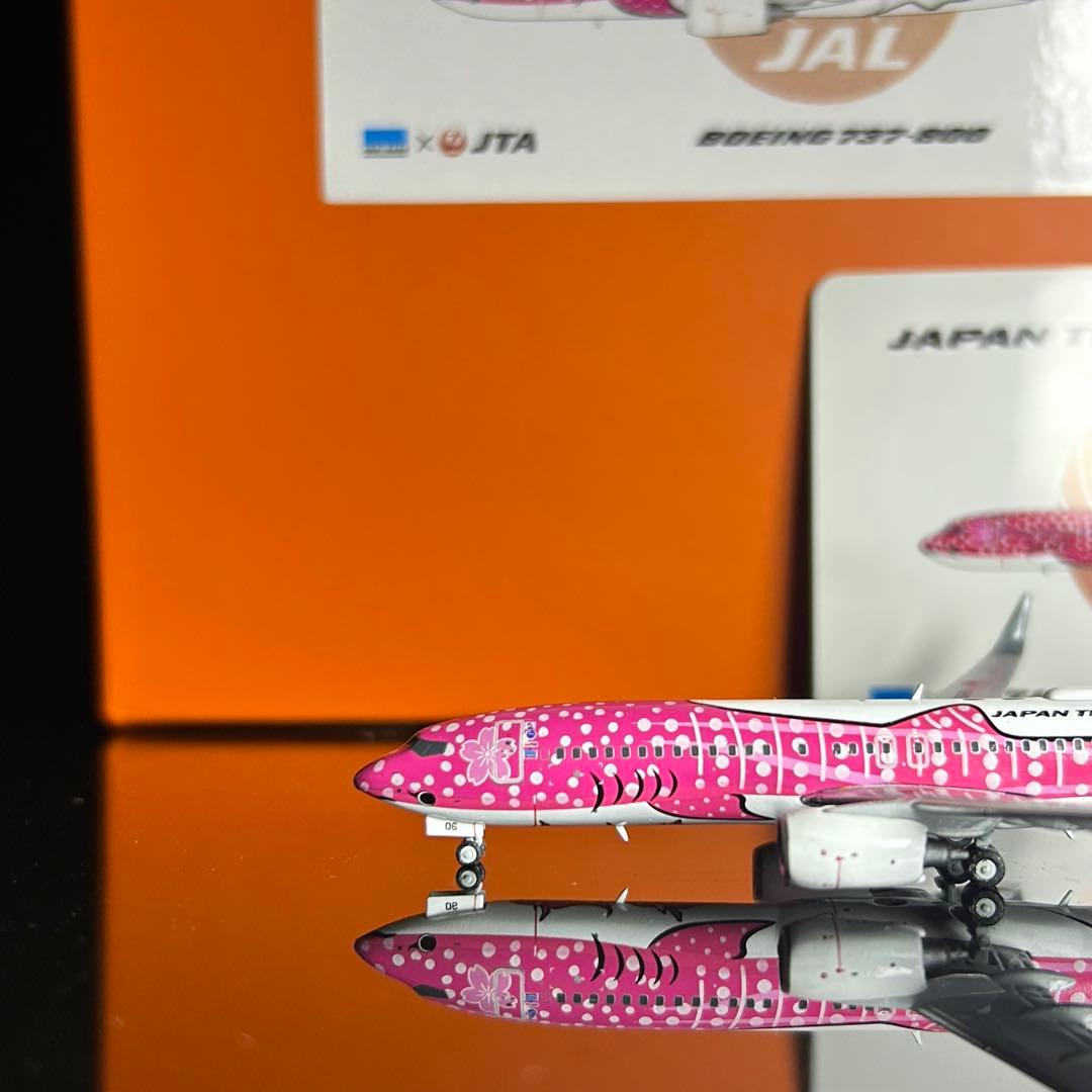 Jcwings JTA B737-800 JA06RK 1/400 さくらジンベ