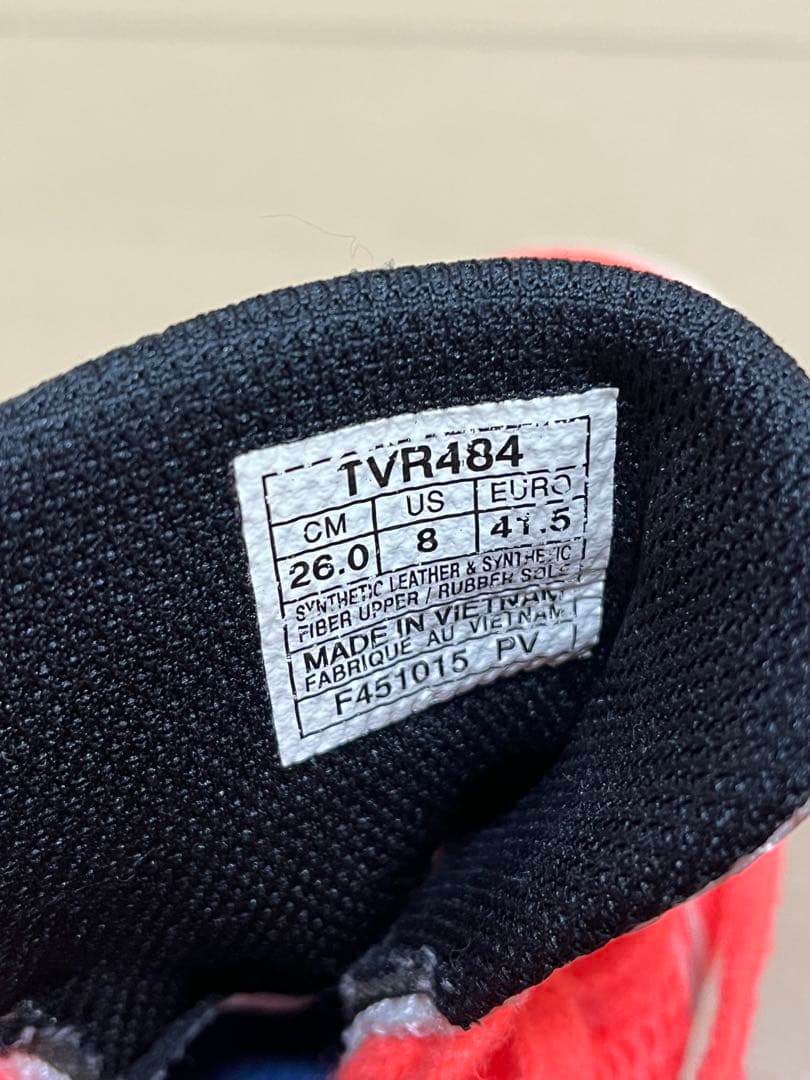 ASICS バレーボールシューズ ピンク／オレンジ