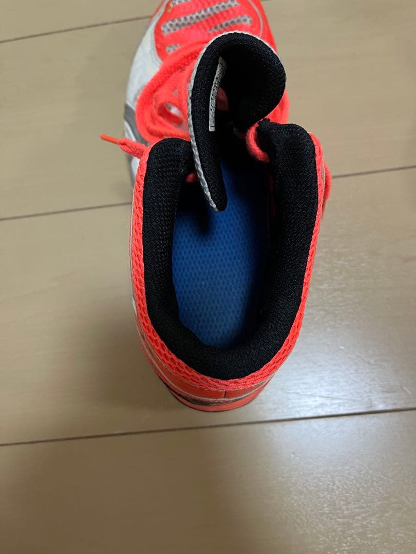 ASICS バレーボールシューズ ピンク／オレンジ