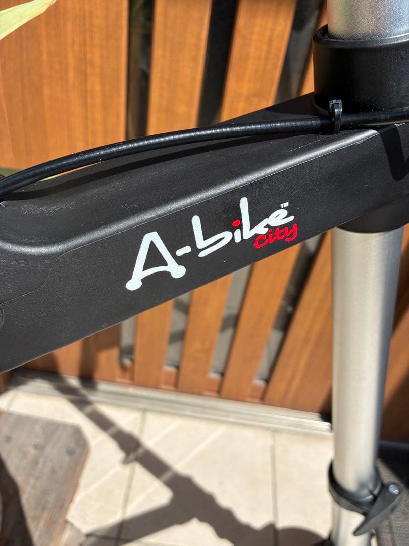 美品　A-bike City 日本正規品 エーバイクシティ 折りたたみ自転車