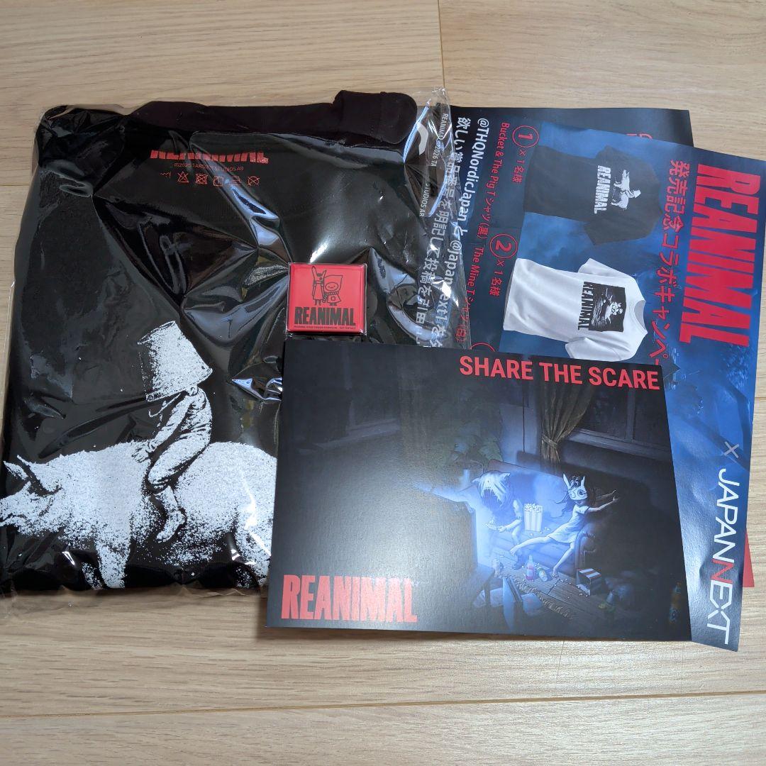 【非売品セット】リアニマル REANIMAL Tシャツ（XL） マグネット