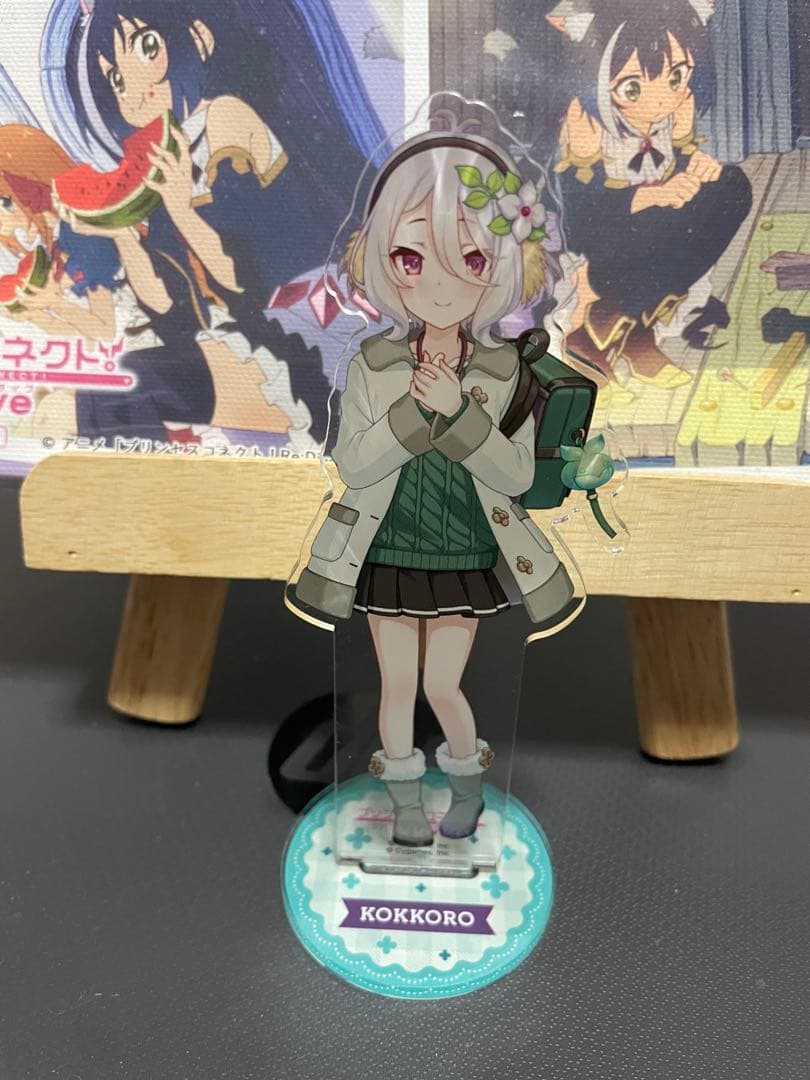 プリコネ　ローソン　アクリルスタンド　ペコリーヌ　キャル　コッコロ　シェフィ