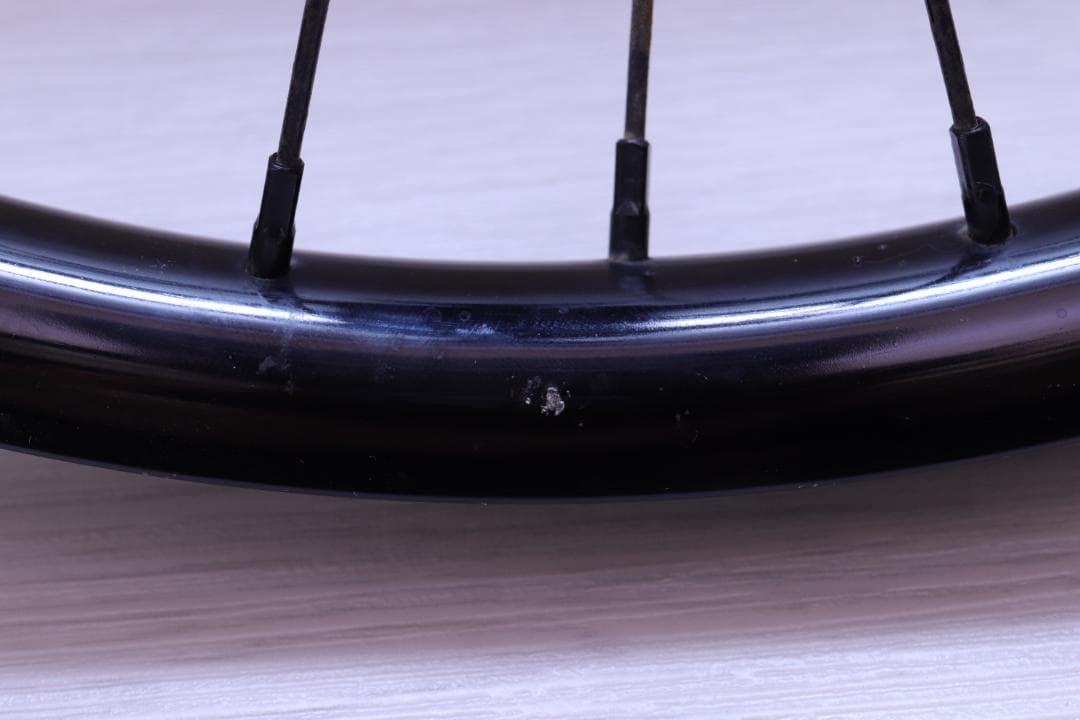 マツケン　BMX 完組フロントホイール 20インチ チタンシャフト 超軽量