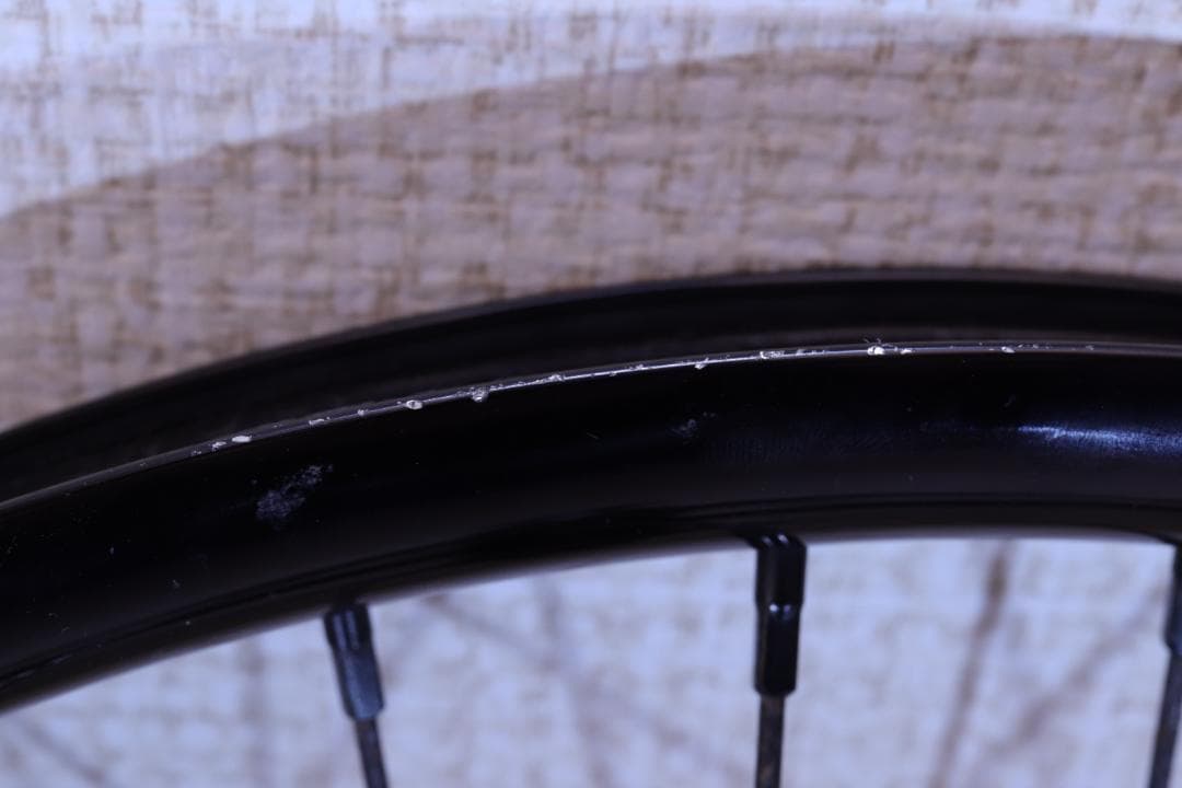 マツケン　BMX 完組フロントホイール 20インチ チタンシャフト 超軽量