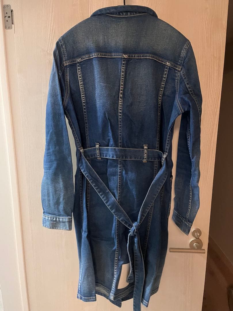 FEELCYCLE デニムロングコート レディース M