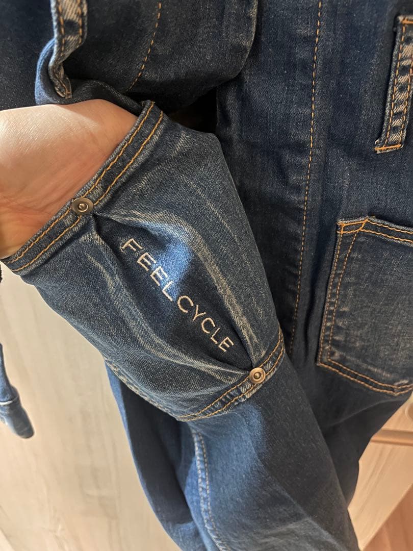 FEELCYCLE デニムロングコート レディース M