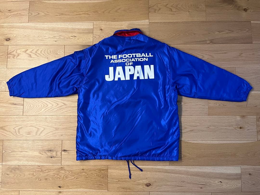 【希少】asics サッカー日本代表 コーチジャケット ドーハモデル サイズL